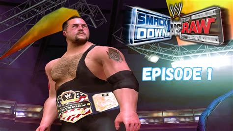 WWE Smackdown Vs Raw Smackdown Season Mode - Episode 1 - The Biggest Show!! - YouTube