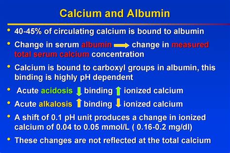 Corrected Calcium For Low Albumin