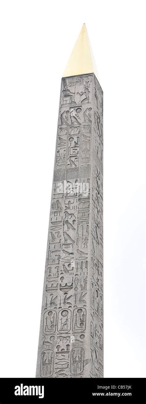 Obelisk symbols hieroglyphs hi-res stock photography and images - Alamy