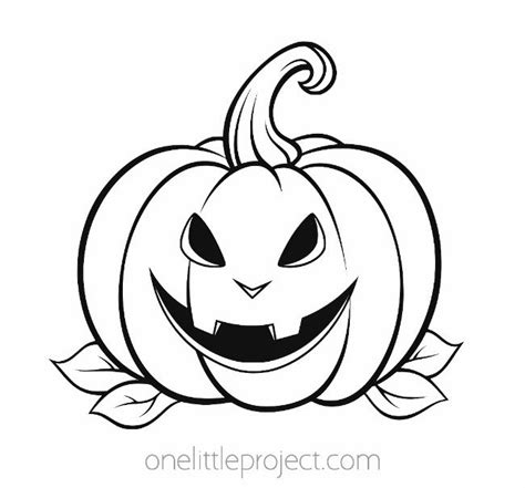 Pumpkin Coloring Pages Free Printable