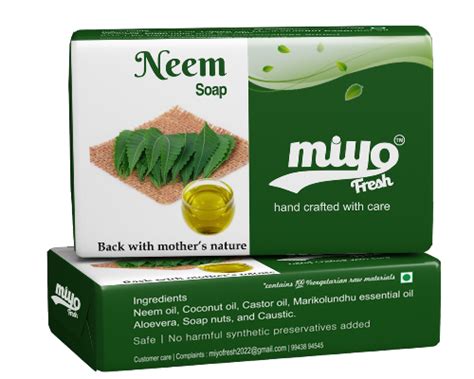 Neem Soap (pack of three) – Vimal Naturals