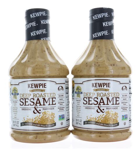 Amazon.com : Kewpie Deep Roasted Sesame Dressing, 64 Ounce : Grocery ...