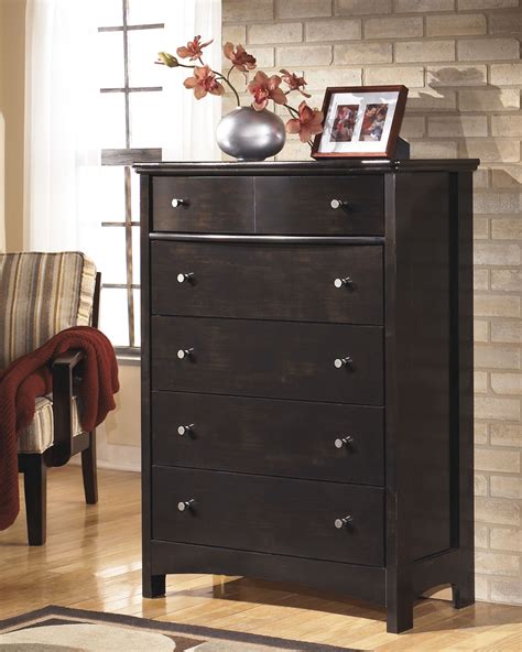 Harmony Five Drawer Chest | Chest furniture, Ashley furniture bedroom, Wood chest