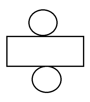 Which one of the following is the correct net of a cylinder