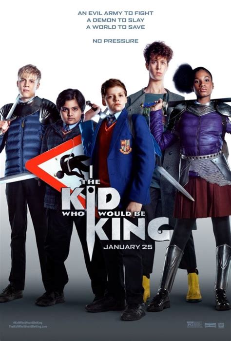 The Kid Who Would Be King gets five new posters