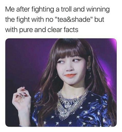 Lisa Blackpink Memes, Funny Kpop Memes, Kpop Quotes, I'm Ok, Blackpink ...