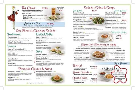 Menu of Chicken Salad Chick in Midland, GA 31820