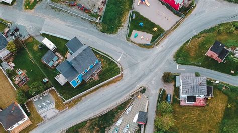 Wallpaper city, road, aerial view, rocks, sea hd, picture, image