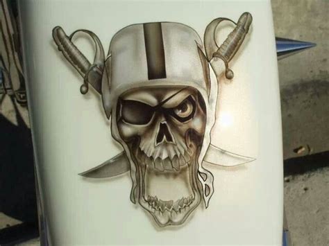 Raiders | Skull tattoo, Raiders, Skull