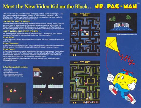 Jr. Pacman - Vintage Arcade Superstore