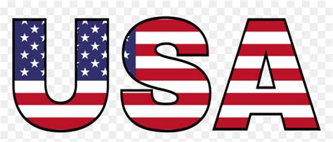 Transparent Usa Flag Clip Art - Us Letters, HD Png Download - vhv