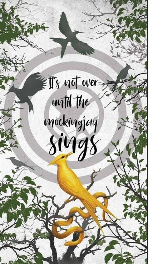 The ballad of songbirds and snakes quote wallpaper | Hunger games