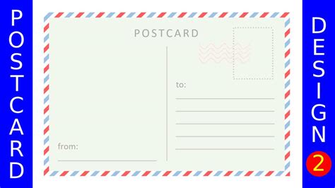 Postcard Template Word - HBN Infotech