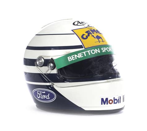 Bonhams Cars : A signed 1993 Riccardo Patrese race-used Benetton helmet ...