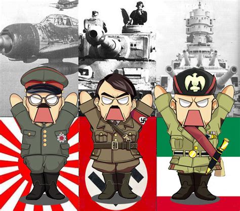 adolf hitler, benito mussolini, and toujou hideki (real life and 1 more) | Danbooru