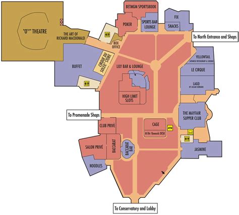 Bellagio Hotel Map In 2022