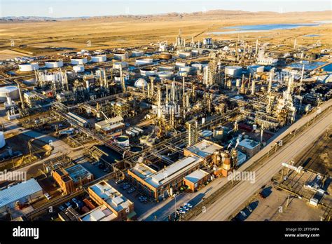 Sinclair Oil Refinery, Sinclair, Wyoming, USA Stock Photo - Alamy