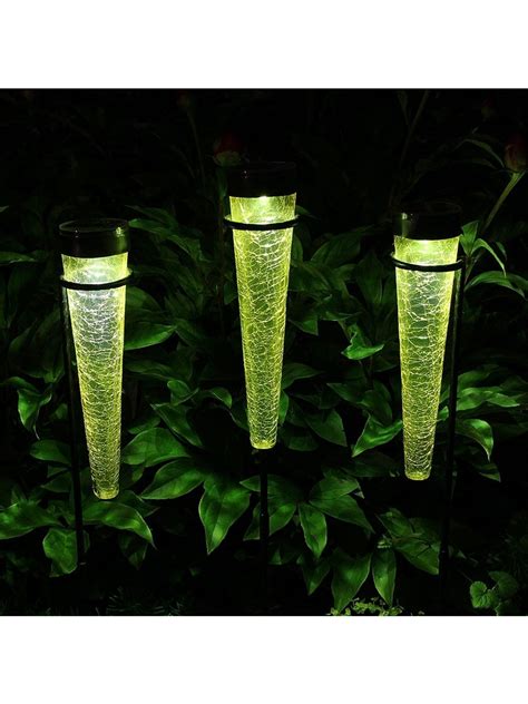 Achla Solar Sparkle Cone with Stakes Path Lights | Gardeners.com