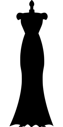 SVG > gown fashion elegant bridal - Free SVG Image & Icon. | SVG Silh