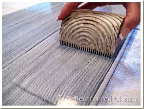 Wood Graining Tool How-To | Faux wood paint, Faux painting, Faux wood