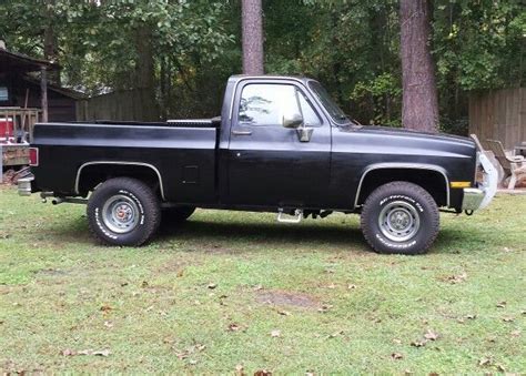 My 86 satin black silverado Log Furniture, Chevy Silverado, Satin ...