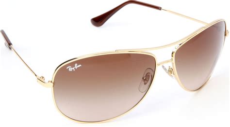 Ray-ban Aviator Sunglasses in Gold | Lyst