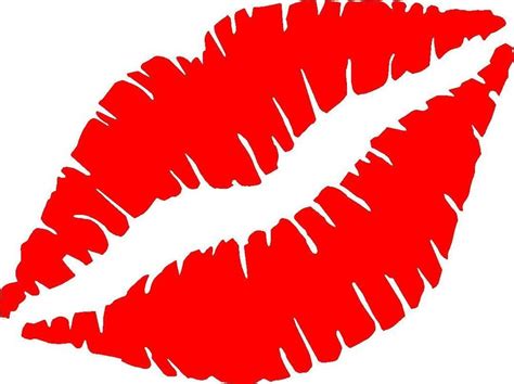 Printable Lips Stencil