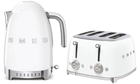 SMEG Retro Toaster and Kettle | Groupon