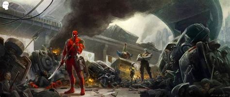 DEADPOOL Concept Art Revealed by Artists but Where is a 'The Art of ...