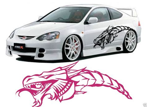 car vinyl dragon - Clip Art Library