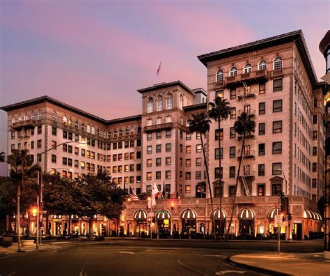 BEVERLY WILSHIRE A FOUR SEASONS HOTEL - Beverly Hills CA 9500 Wilshire ...