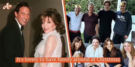 Joan Collins Shares Candid Photo of Her Big Family & 'Soulmate' Husband