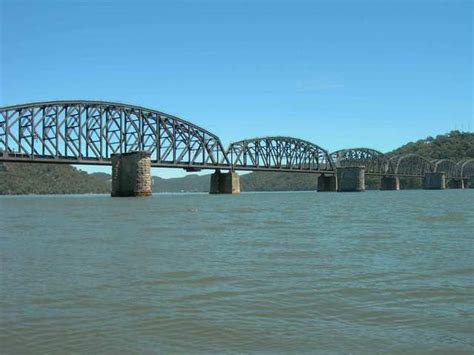 Hawkesbury river rail bridge [1946 - Brooklyn, Sydney, Australia] | Hawkesbury, River, Bridge