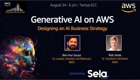 AWS presents Generative AI on AWS: Designing an AI Business Strategy ...