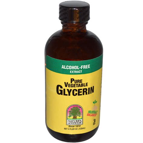 vegetable glycerin: vegetable glycerin