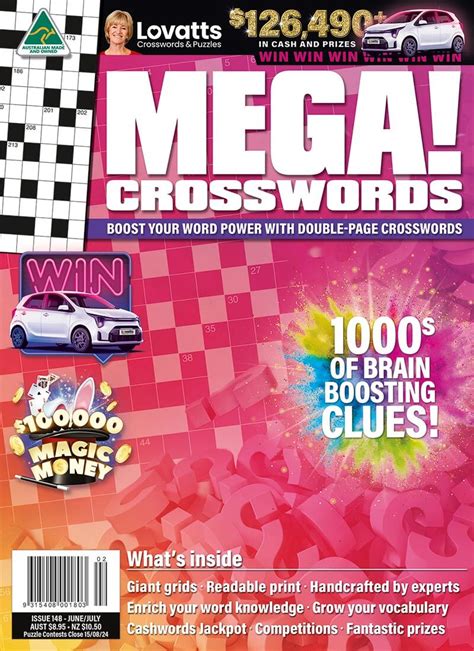 MEGA! Crosswords - Lovatts Crosswords & Puzzles