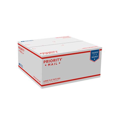 Priority Mail Large Flat Rate Box 12 1/4" x 12 1/4" x 6" – Stamps.com Supplies Store