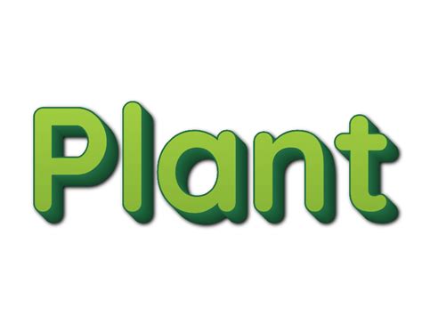 Plant Text Effect · InkPx