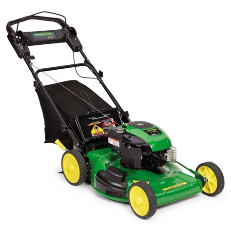 John Deere 190cc 22-in Self-Propelled Rear Wheel Drive Gas Lawn Mower with Mulching Capability ...