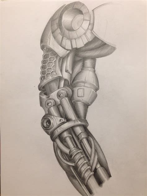 Mechanical Arm Drawing at GetDrawings | Free download