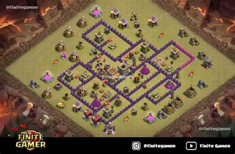 15 Best Town Hall 8 War Base Link 2023 (TH8 CWL Base) - Finite Gamer