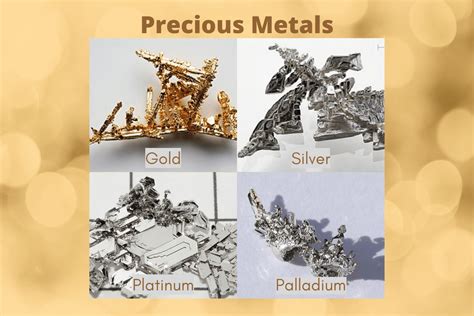 Precious Metals List and Value