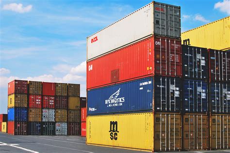 Cargo Containers Royalty-Free Stock Photo