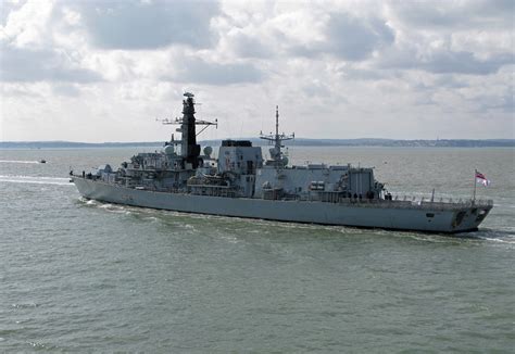 HMS Kent | HMS Kent Type 23 Frigate leaving Portsmouth 24/3/… | Flickr