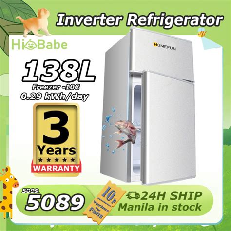 Refrigerator Mini Refrigerator inverter With Freezer HD Inverter Save ...