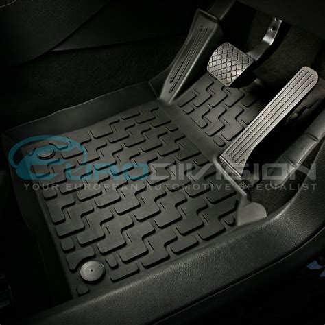 Volkswagen Tiguan - 3D Rubber Floor Mats - Custom Made Euro Division ...