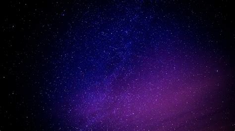 Starry sky Wallpaper 4K, Purple sky, Astronomical, Stars