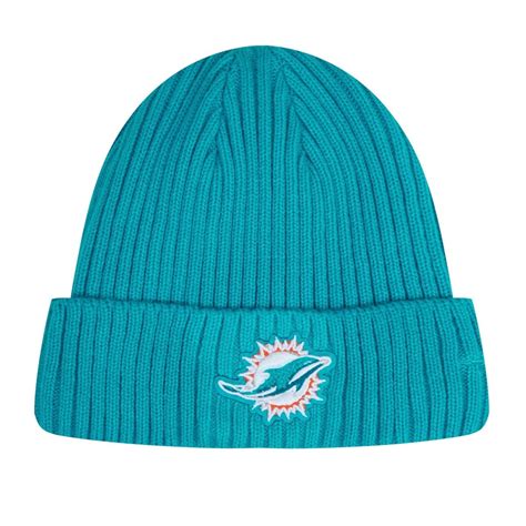 NFL MIAMI DOLPHINS MASHUP UNISEX BEANIE (TEAL) – Pro Standard