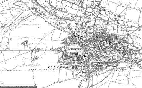 Old Maps of Dorchester - Francis Frith