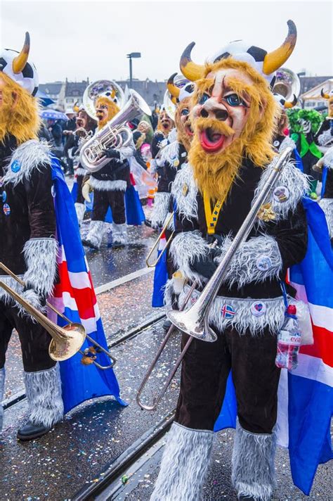 2017 Basel Carnival editorial photo. Image of gras, carnaval - 100814941